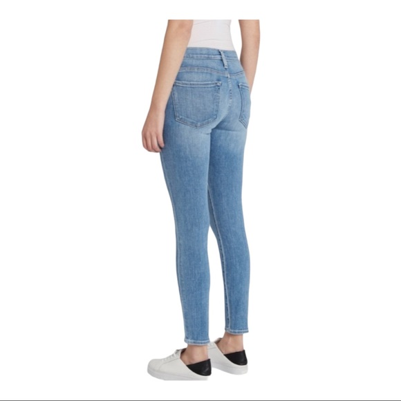 Frame Le Skinny de Jeanne Coupe Denim Sz 27 - Picture 2 of 8